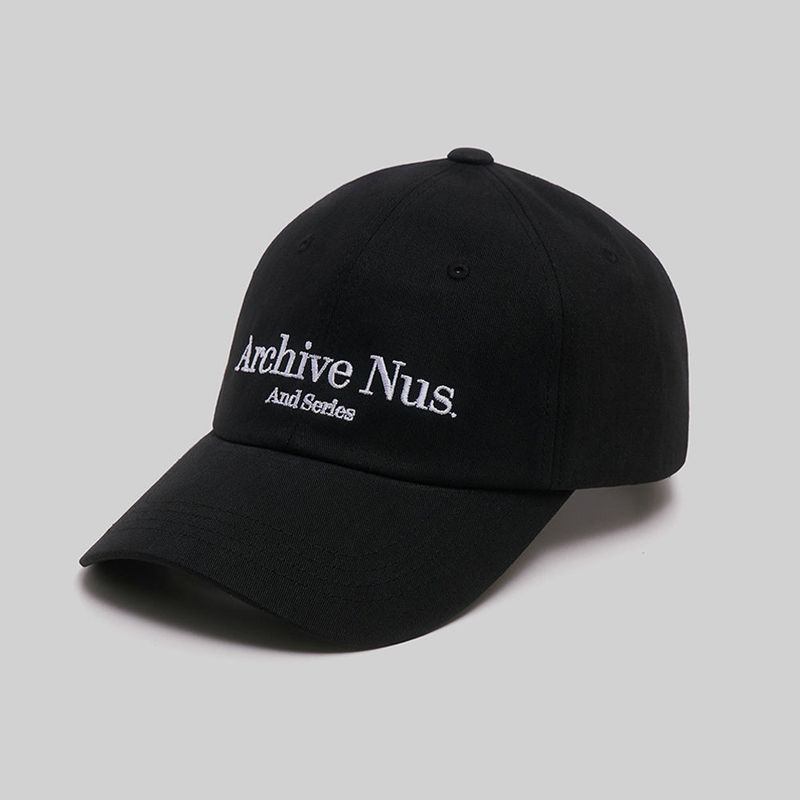 Nus. arch ball cap (Black)
