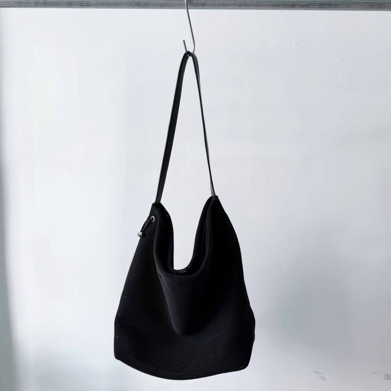 FADE MEET（フェードミート）の「Black Mesh Shoulder Bag（Bags）」