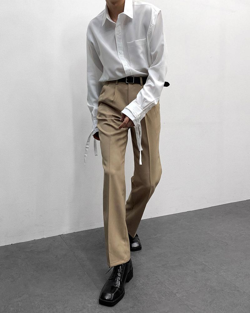 OA Deutsche Two Tuck Wide Slacks (3 colors)