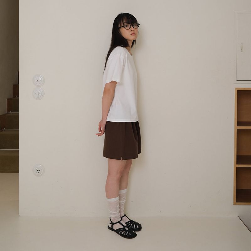 White Basic T-Shirt