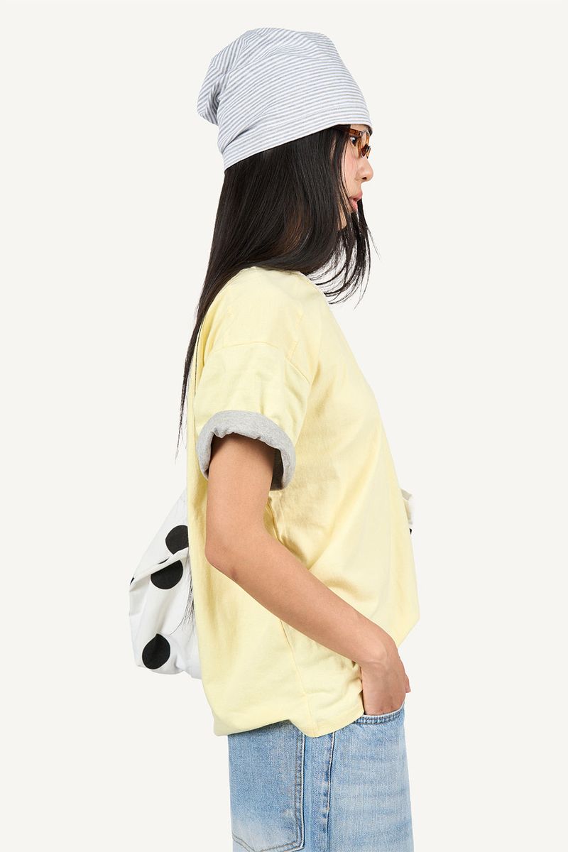 Lolly Color Matching Roll-up T-shirt