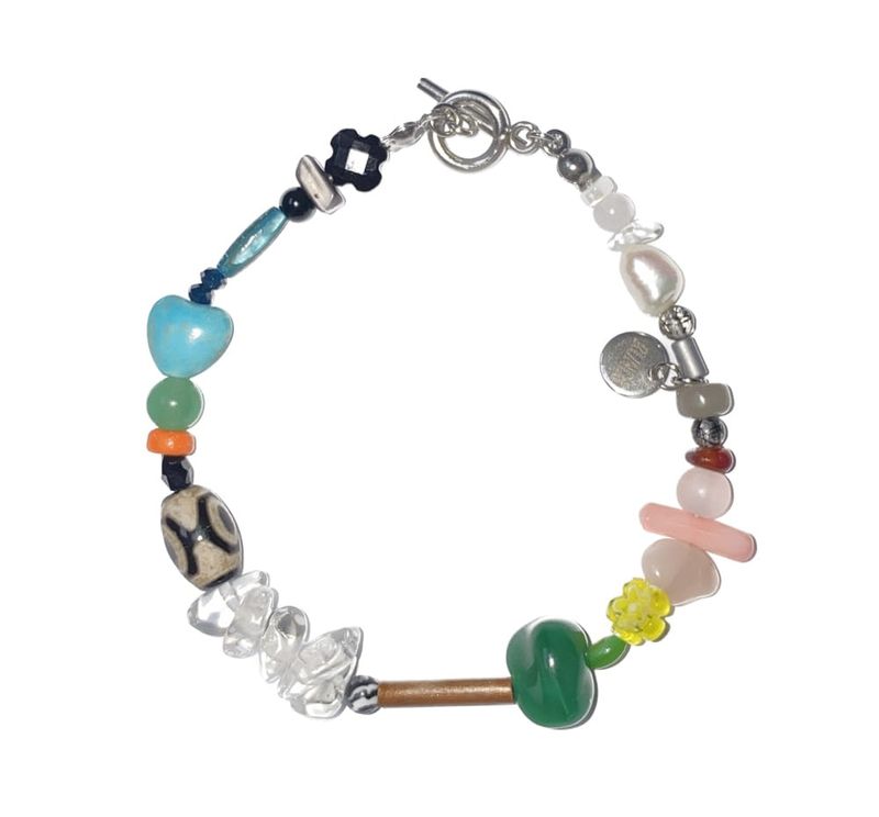 RUNDS(ランド)の「multi gemstone bracelet 04(Accessories)」