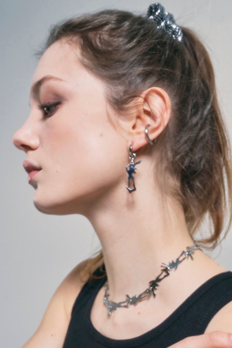 NO.343 [SILVER] EARRING