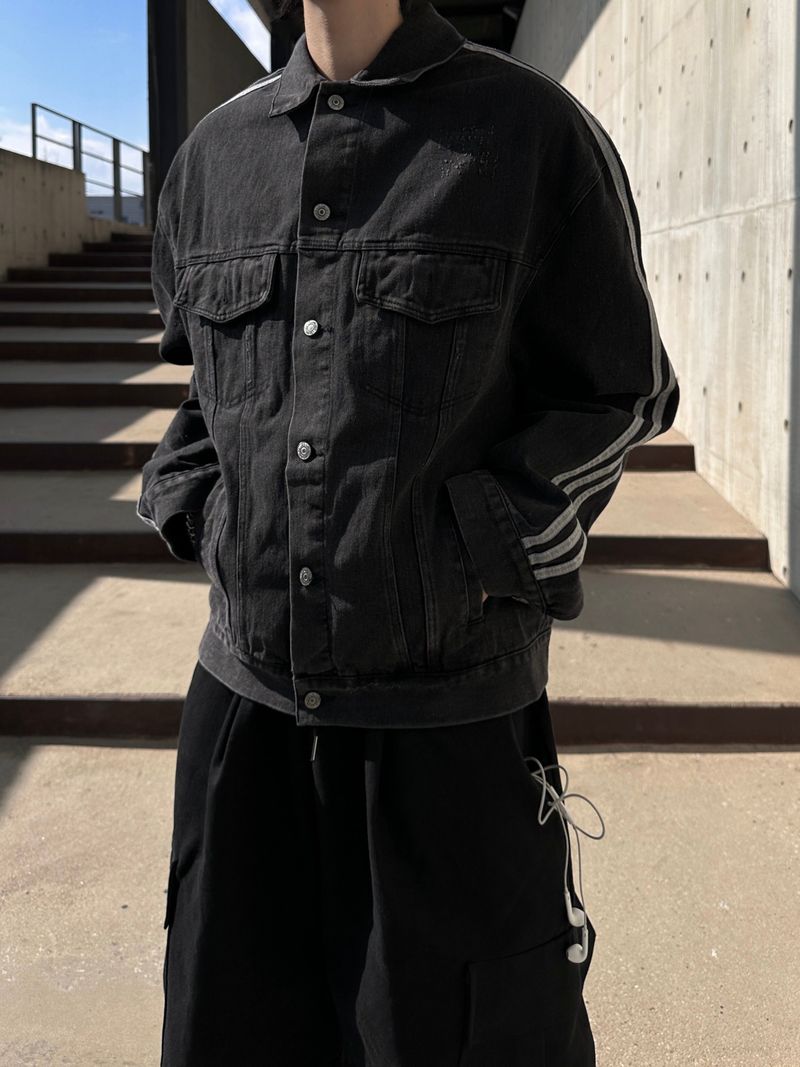 Ian Track Denim Jacket 2C