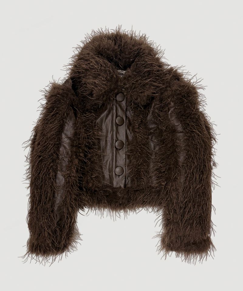 FAKE FUR LINE JACKET