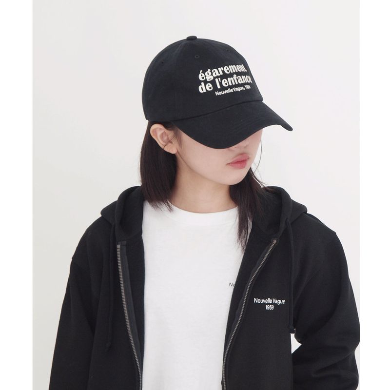 L'ENFANCE BALL CAP (BLACK)