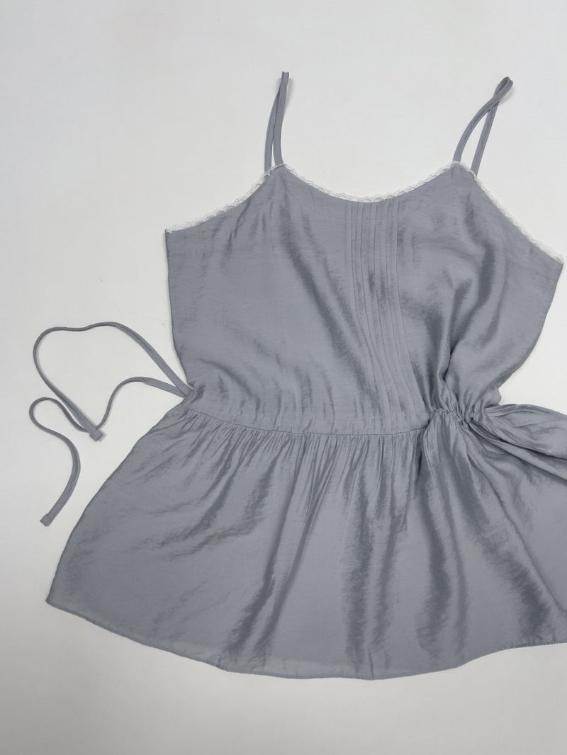 Fog Lace Frill Bustier