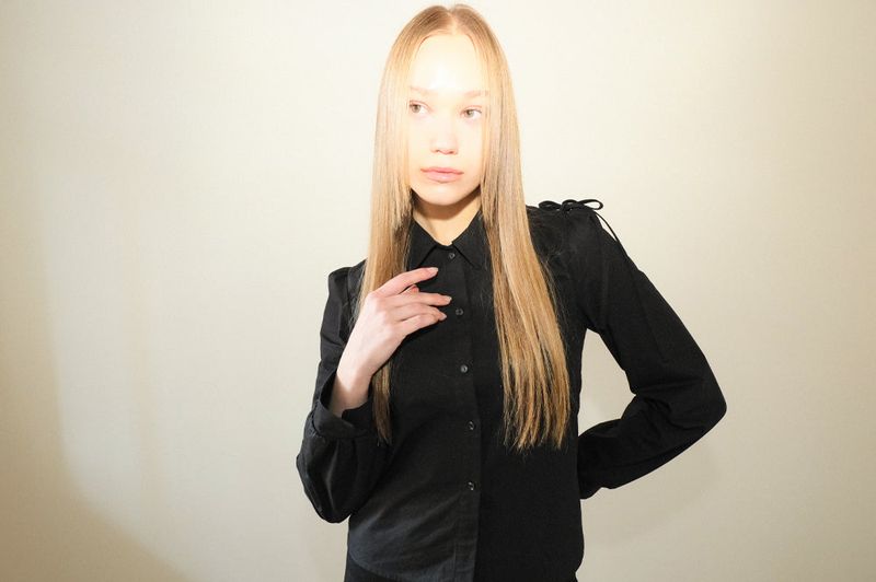 Ribbon bishop shirt