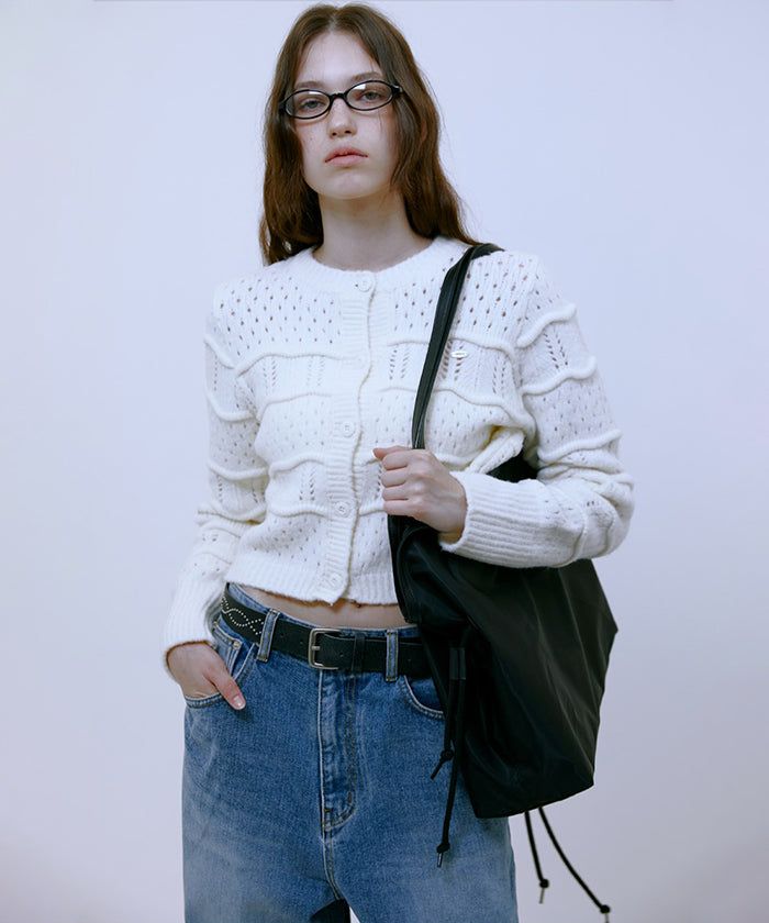 Cozy Big Tote bag (BLACK)