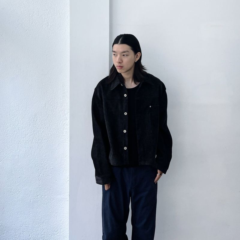 Black Fade Denim Jacket