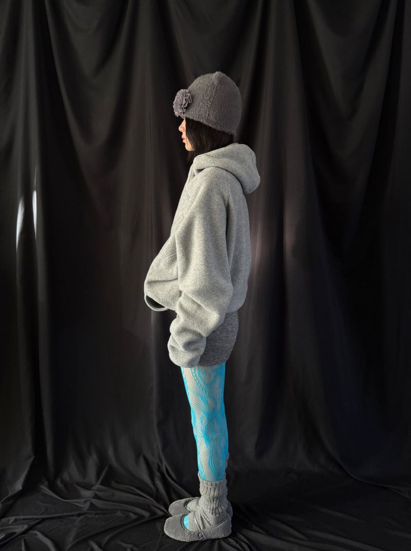 martini blue netting stocking 