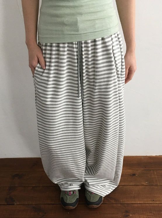 BAON（バオン）の「Sarini Stripe Banding Pants（Pants）」