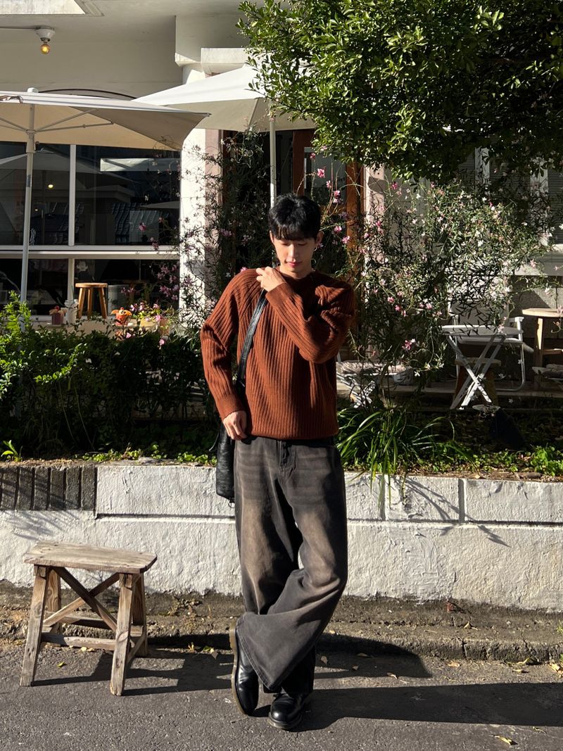 Zenith Thin Black Denim Pants (S / M / L)