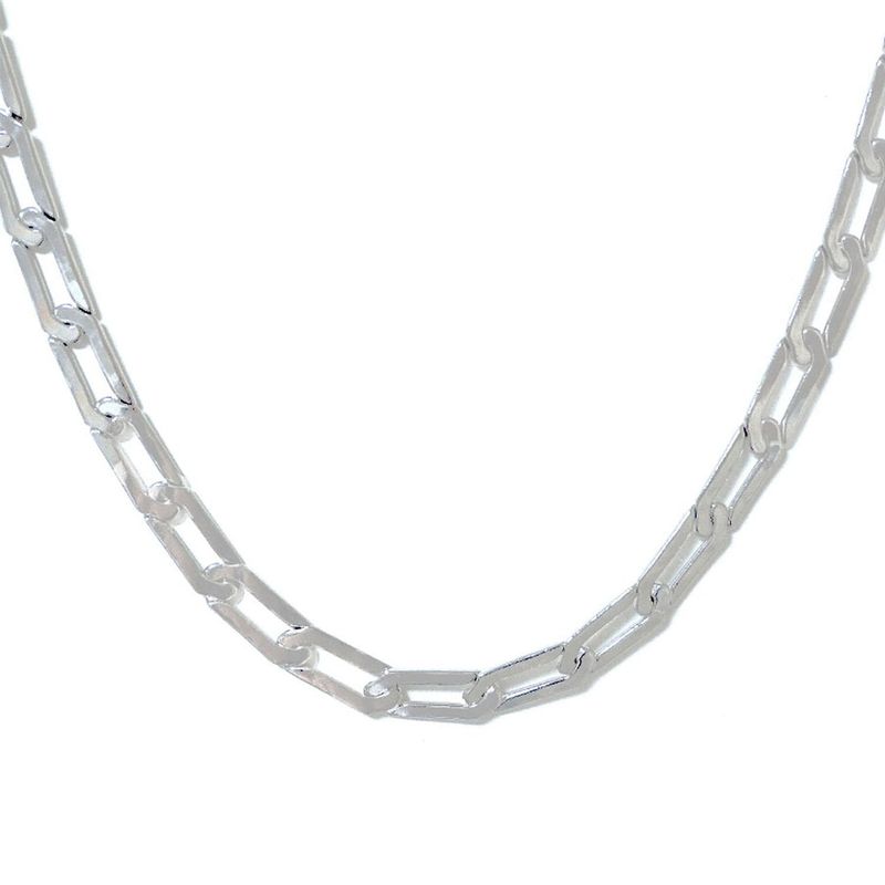 FLAT ROAD CHAIN NECKLACE