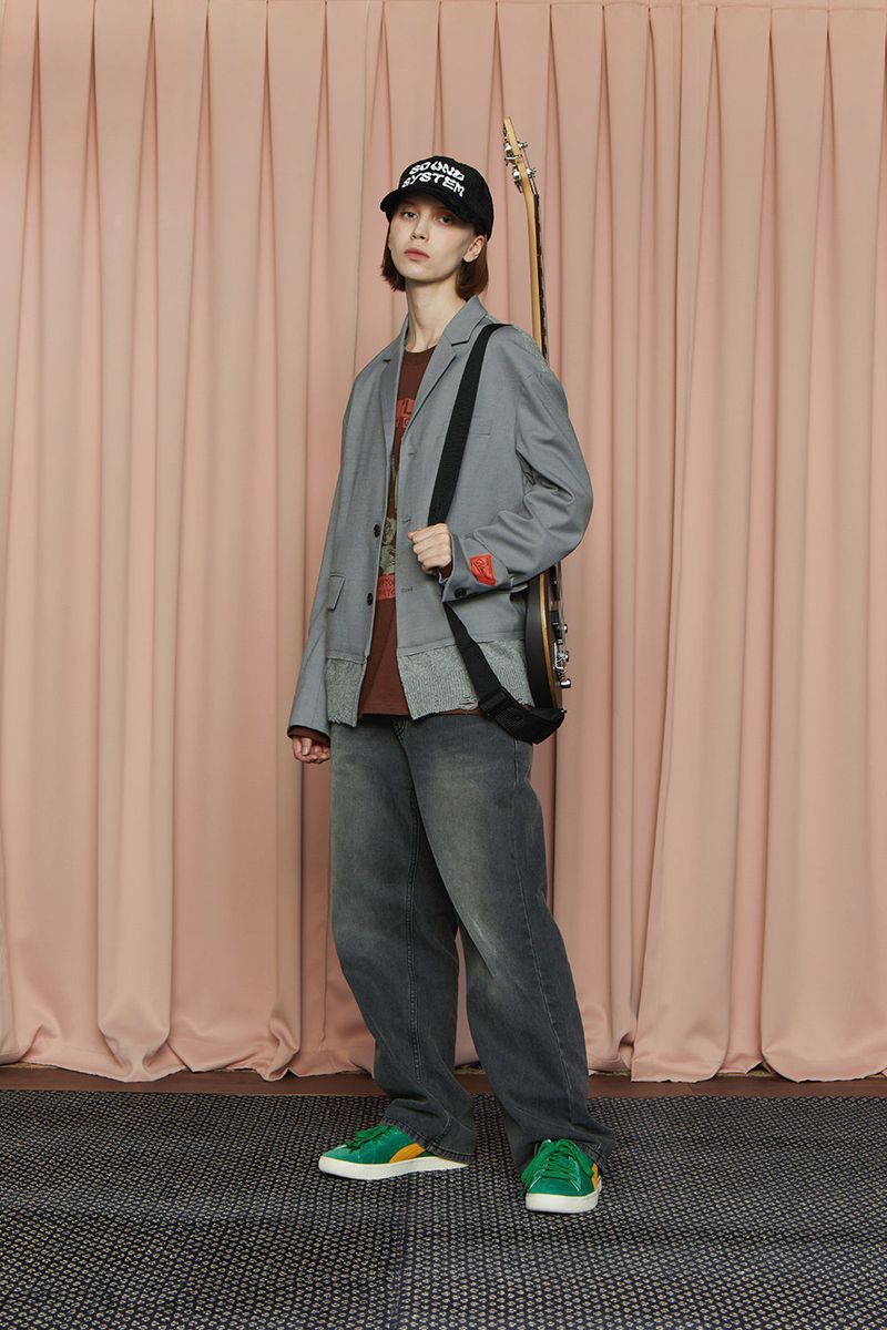 DOCKING KNIT JACKET / GREY