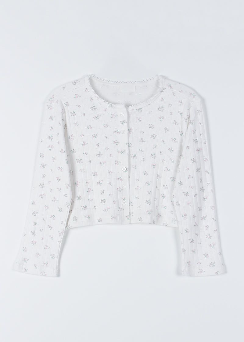 BLOSSOM CROP CARDIGAN