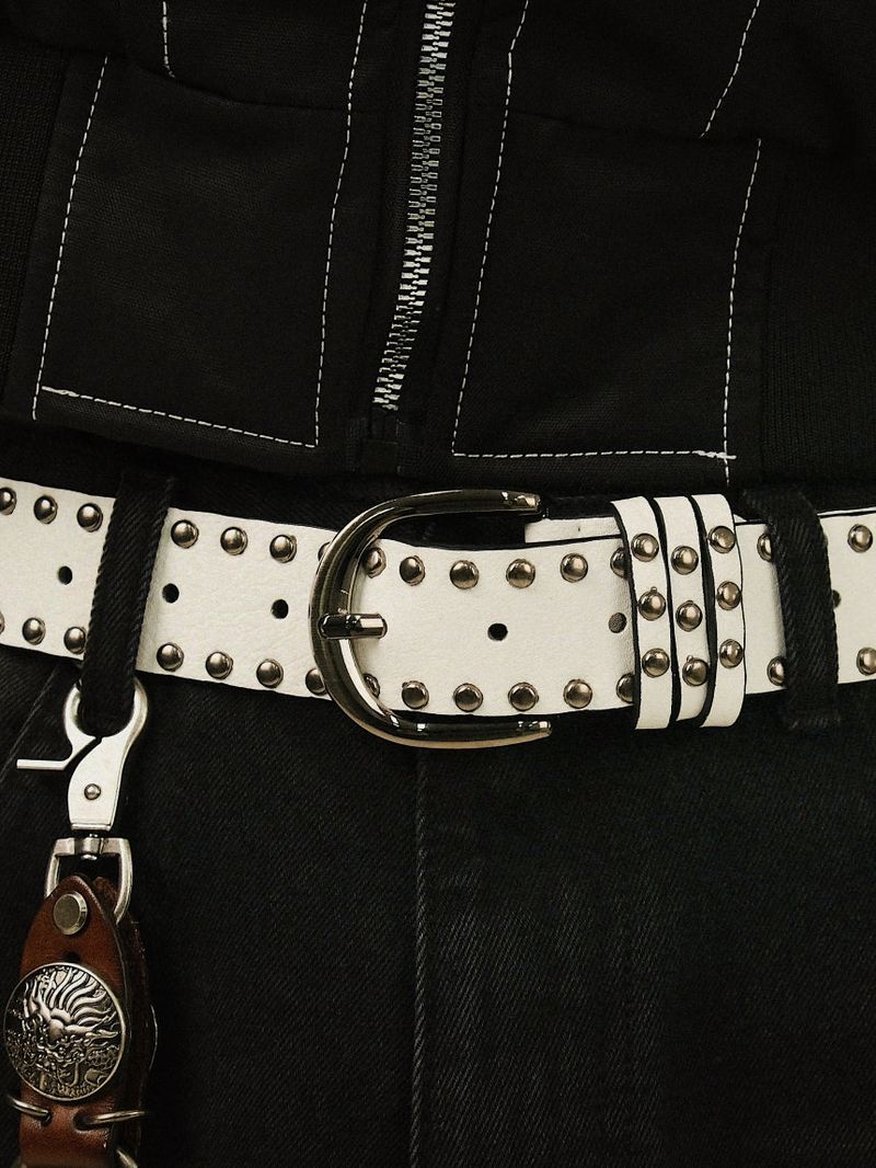 STAR Sparkle Leather Belt