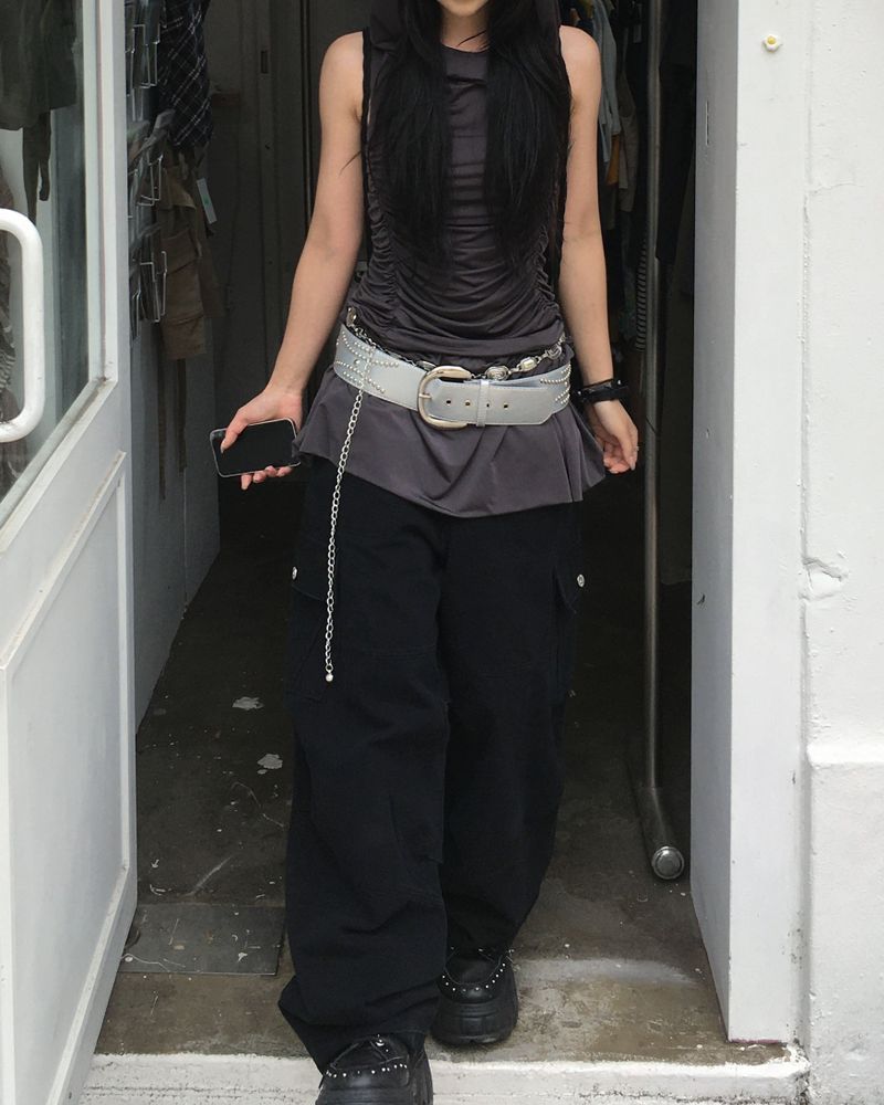 Rap cargo pants
