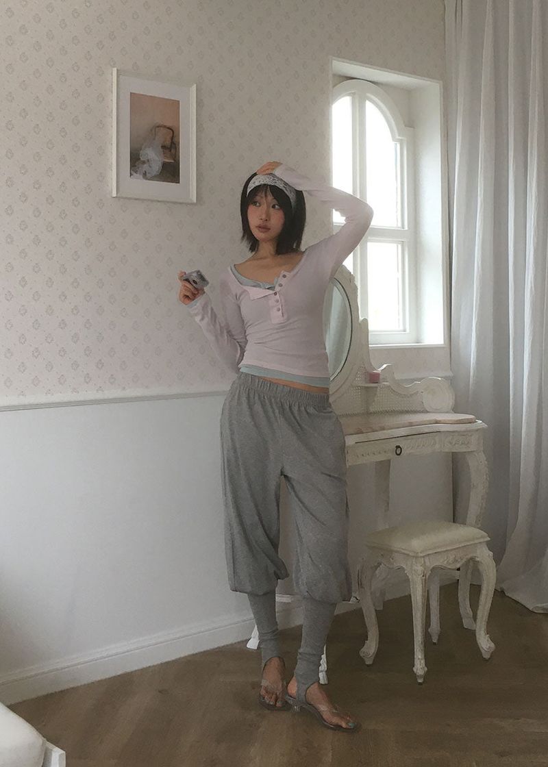 WARMER JOGGER CAPRI PANTS (2color)