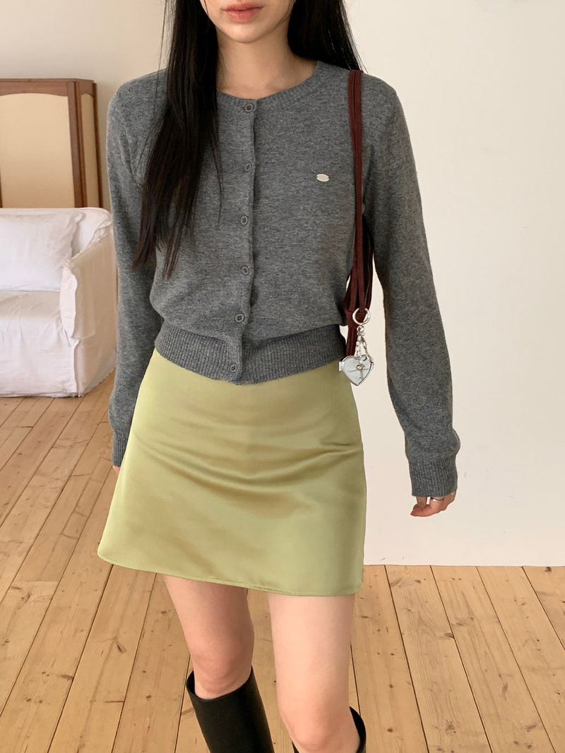 [MADE] MIETTE CASHMERE ROUND CARDIGAN