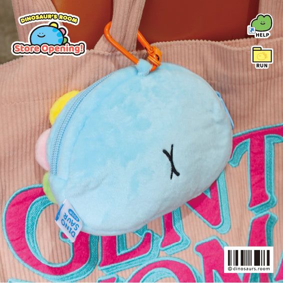 “Dino Game” Plush Pouch