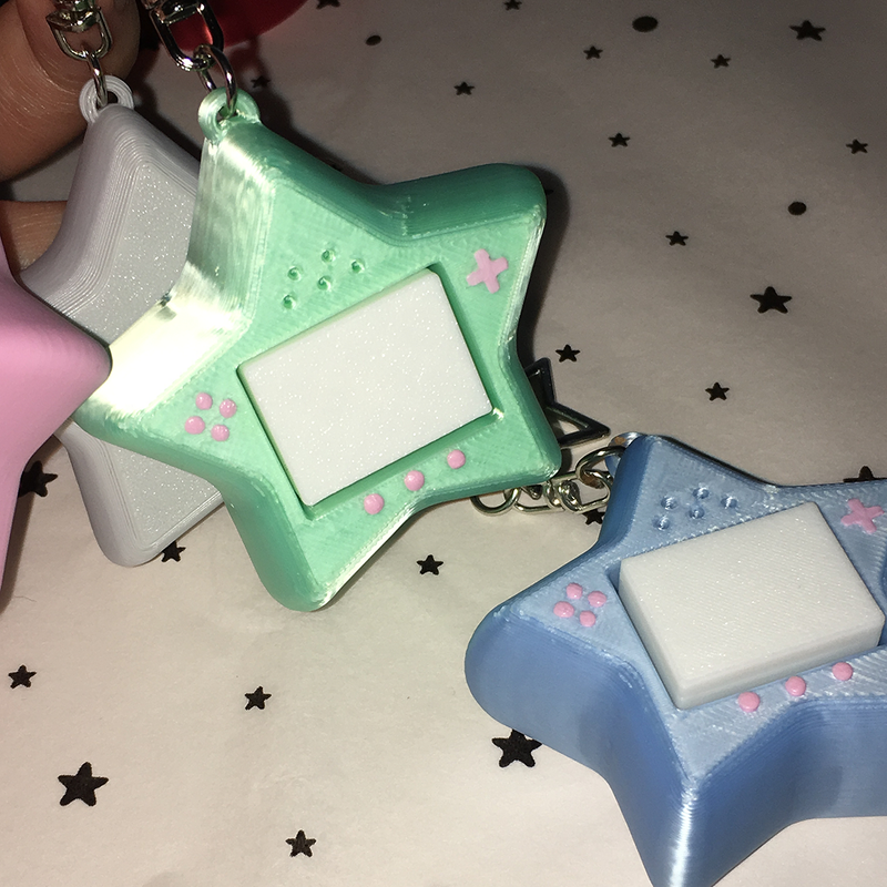 Tomodachi Clicker Keyring