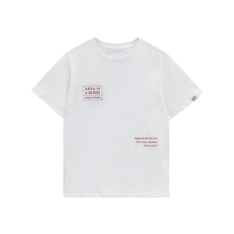 AAKE(アケ)の「SLOGAN REGULAR T(Tops)」