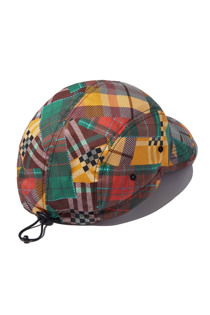 Multi Check Camp Cap_Green Check