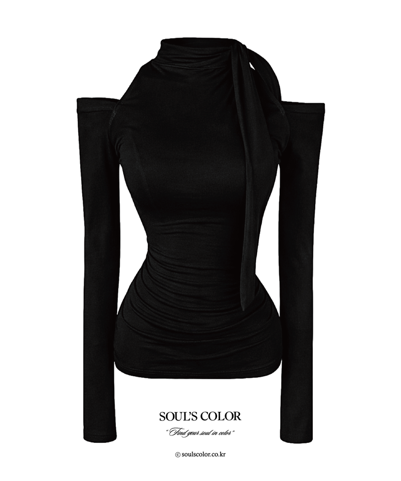 Lorena Shirring Tie Top (3color)