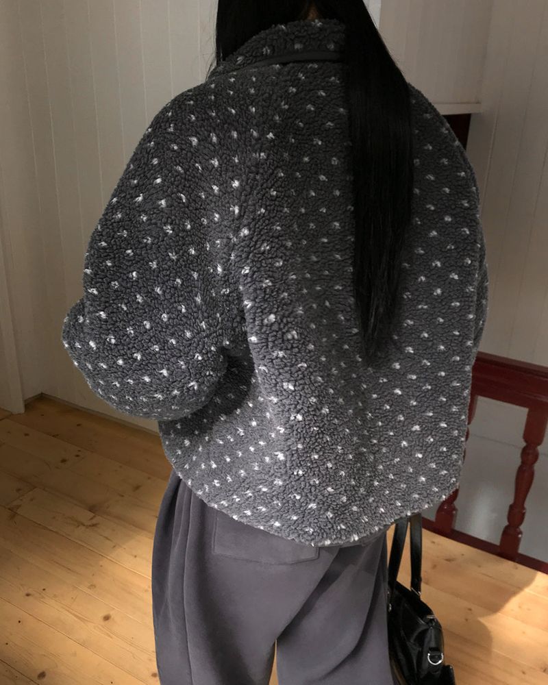 [ORIGINAL] Heart Dot Wool Jumper