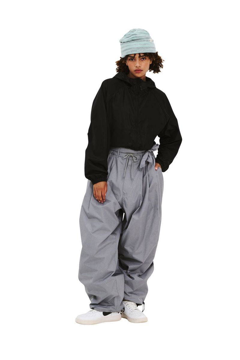 BSRABBIT（ビエスラビット）の「DAILY HOODED CROP JACKET BLACK (for women)（Jackets/Outerwear）」