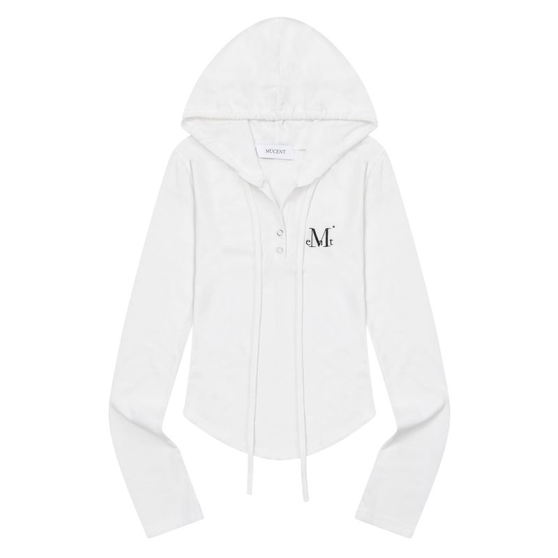 RUEN SIGNATURE SLIM HOOD T (3COLOR)