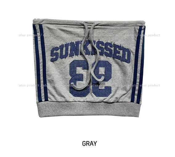 Sunkey Patch Strap Tube Top