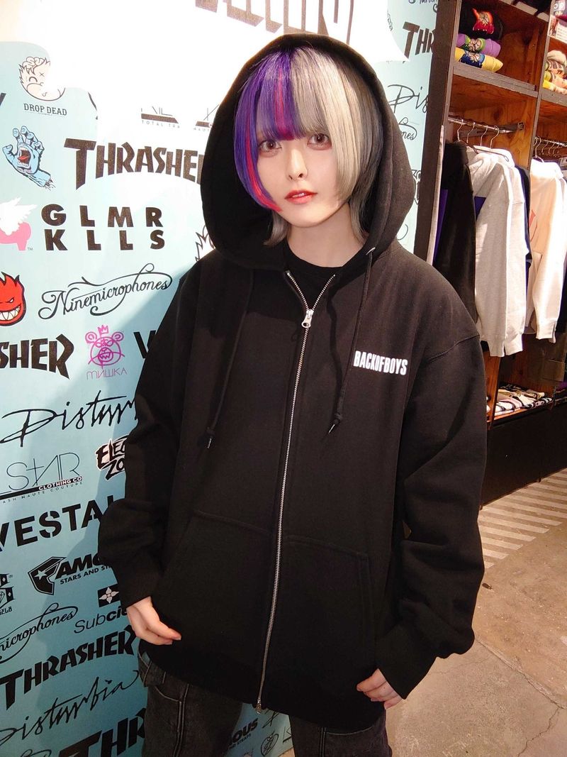 Cute Girl Zip Hoodie Type2