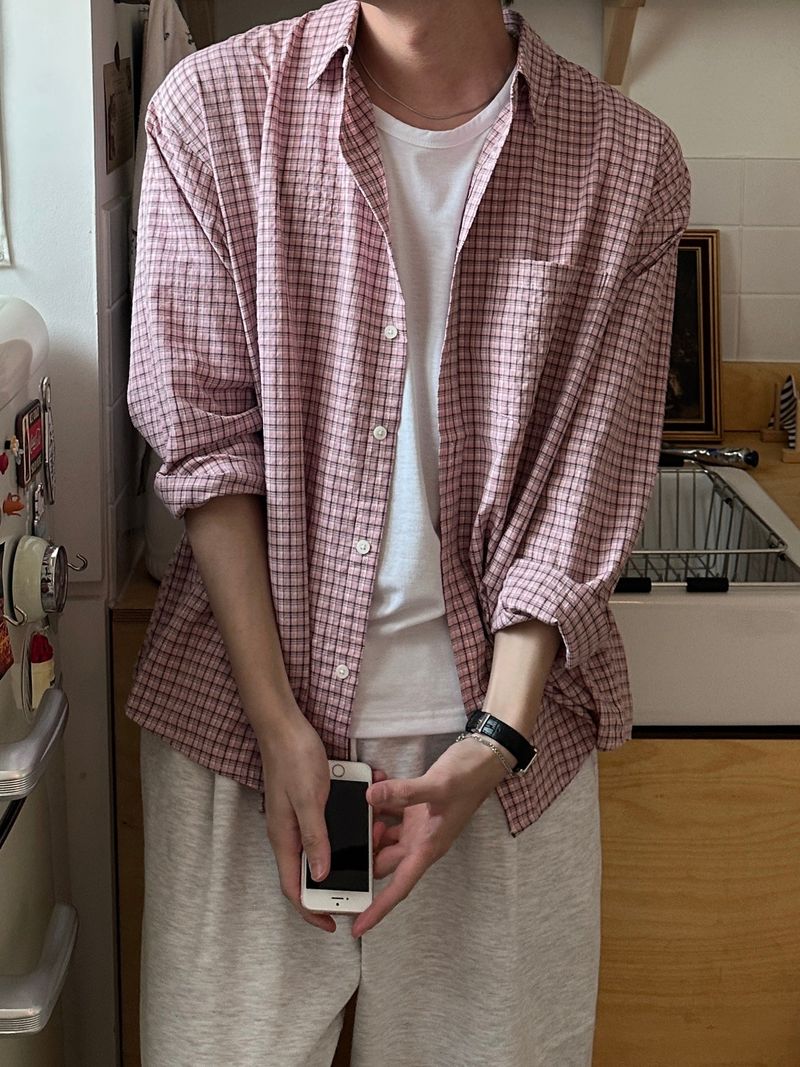 [Best Seller] Roma Check Shirt