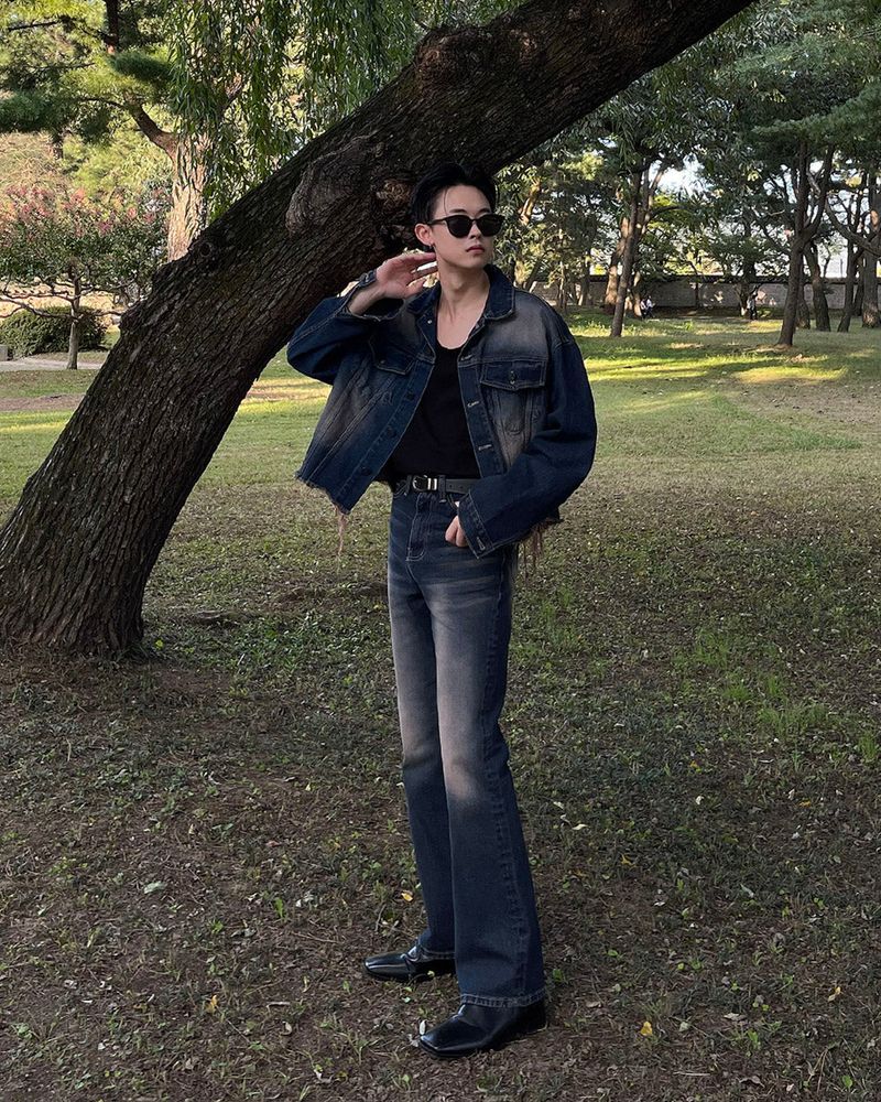MG618 Brownie Damage Crop Jacket