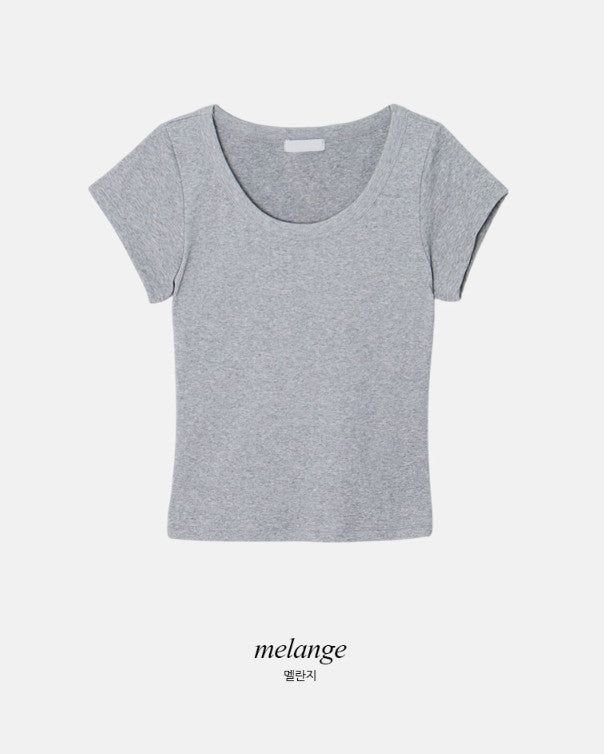 バイオウォッシングベーシックショートスリーブTシャツ(3color)