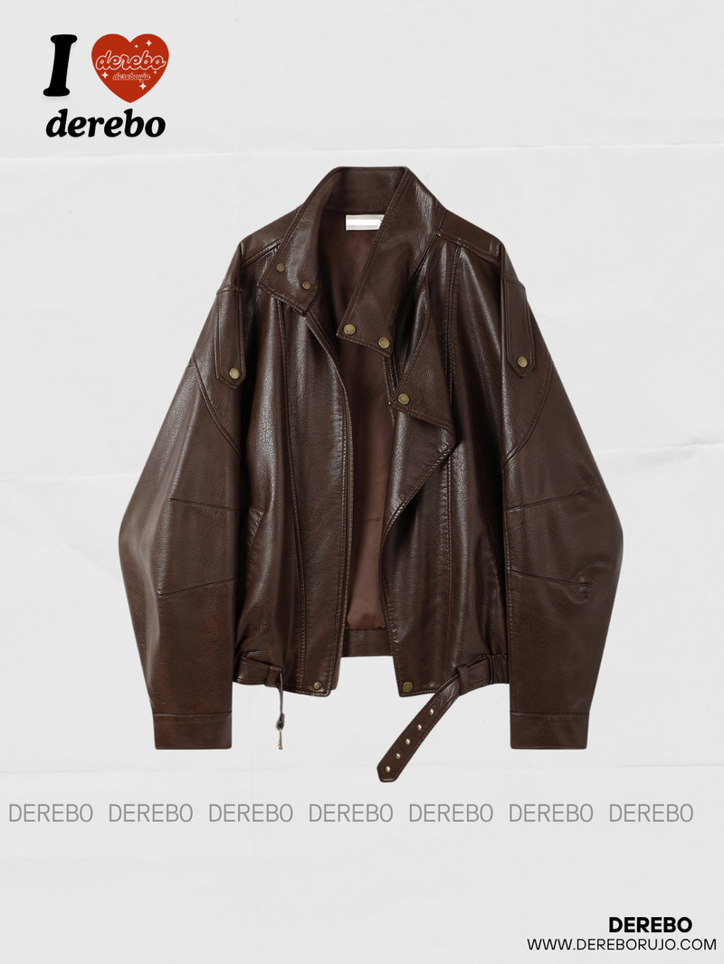 dereborujo（ドレボルゾー）の「オールドマネー スタンド オールタイム レザージャケット（ジャケット/アウター）」