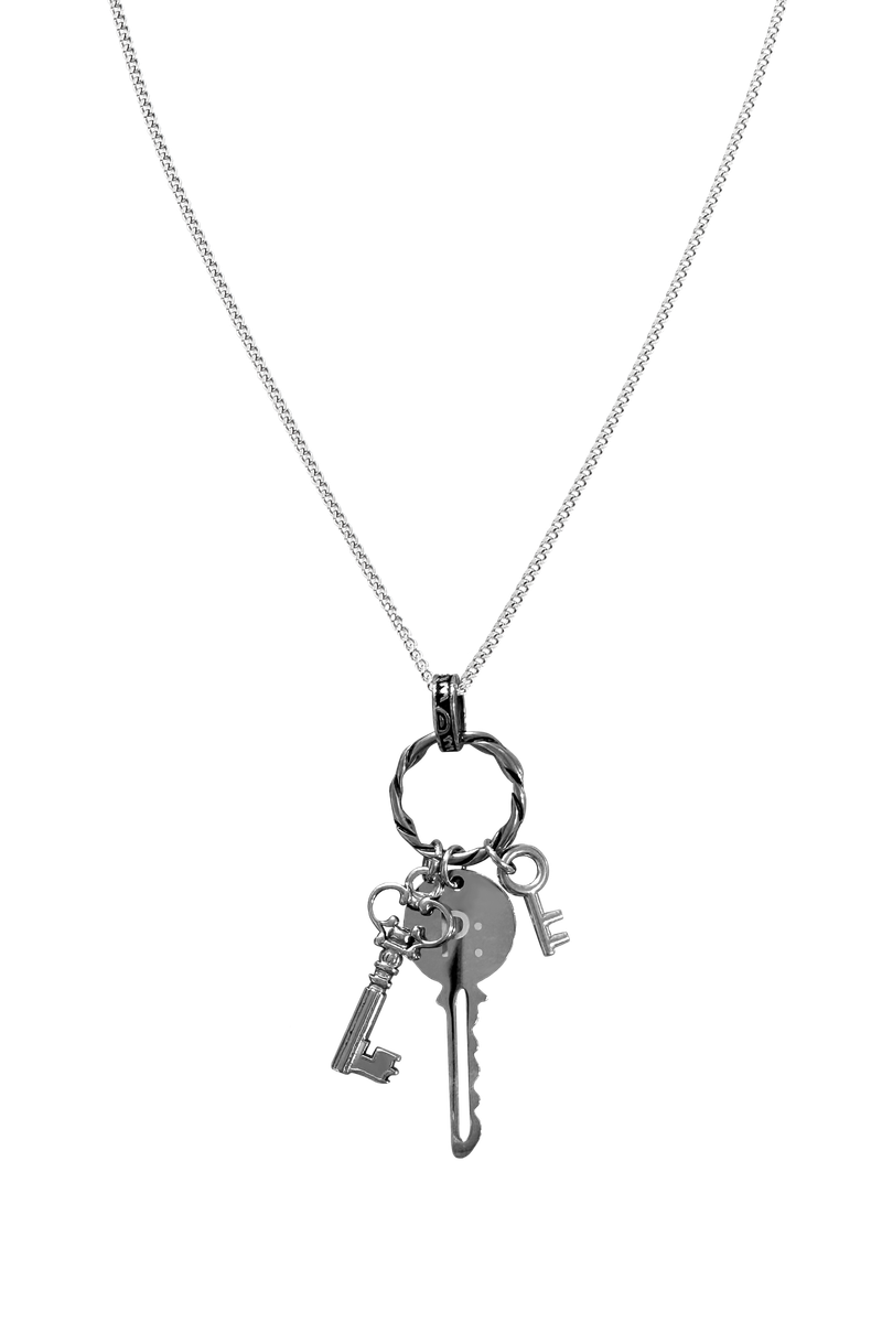 P:ReinSein（レインセイン）の「アンティークキーバンドルネックレス（アクセサリー）」