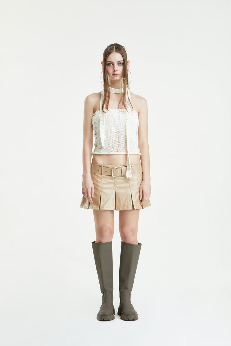 COATING MINI SKIRT