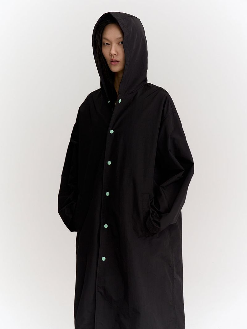 Hooded Single Coat
