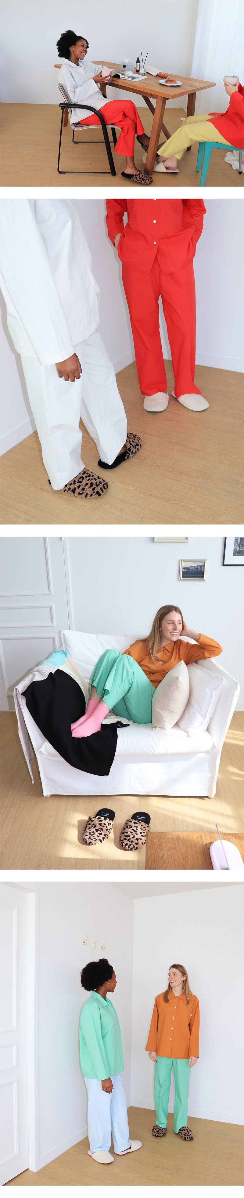 Leopard room shoes