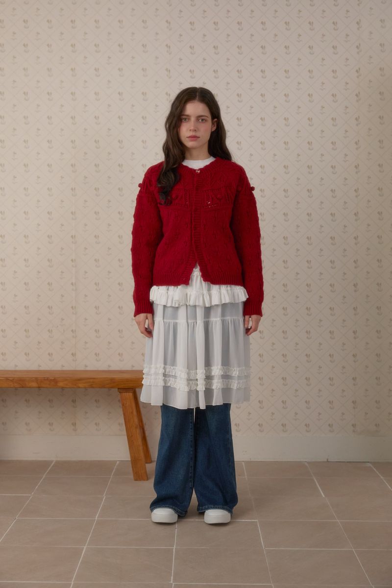 MISTY LAYERED FRILL SKIRT