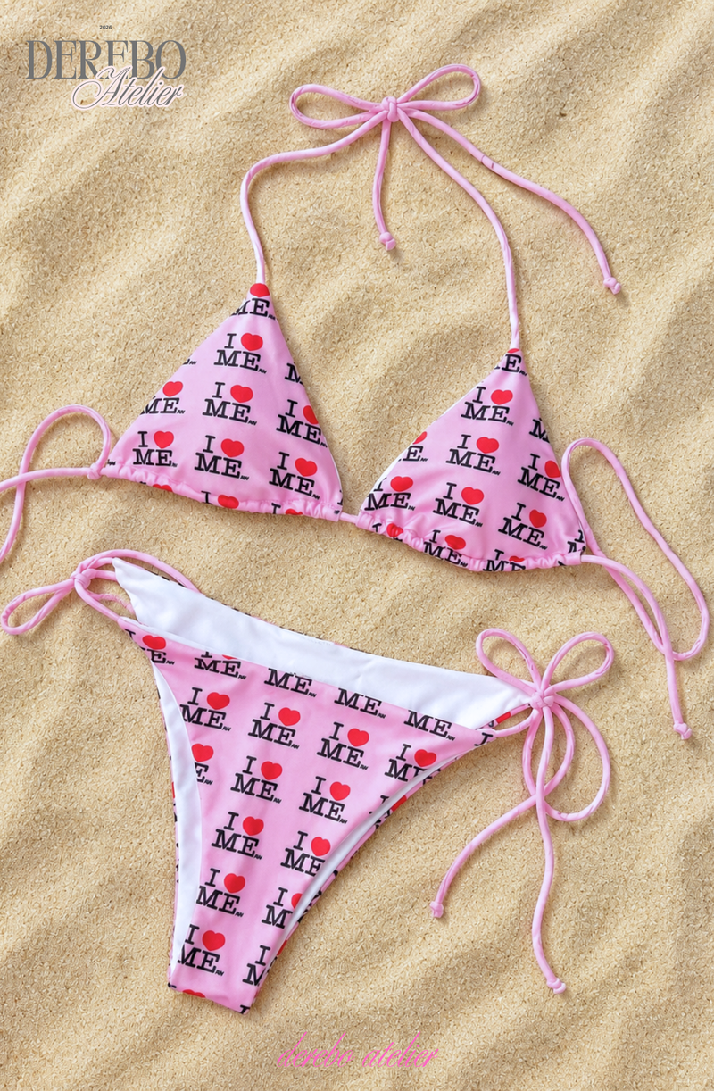 I love pink bikini