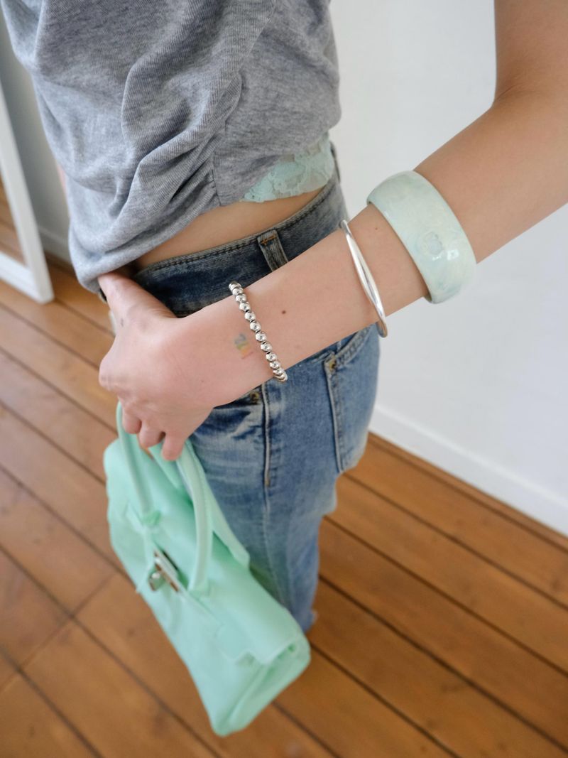 curve slim bangle