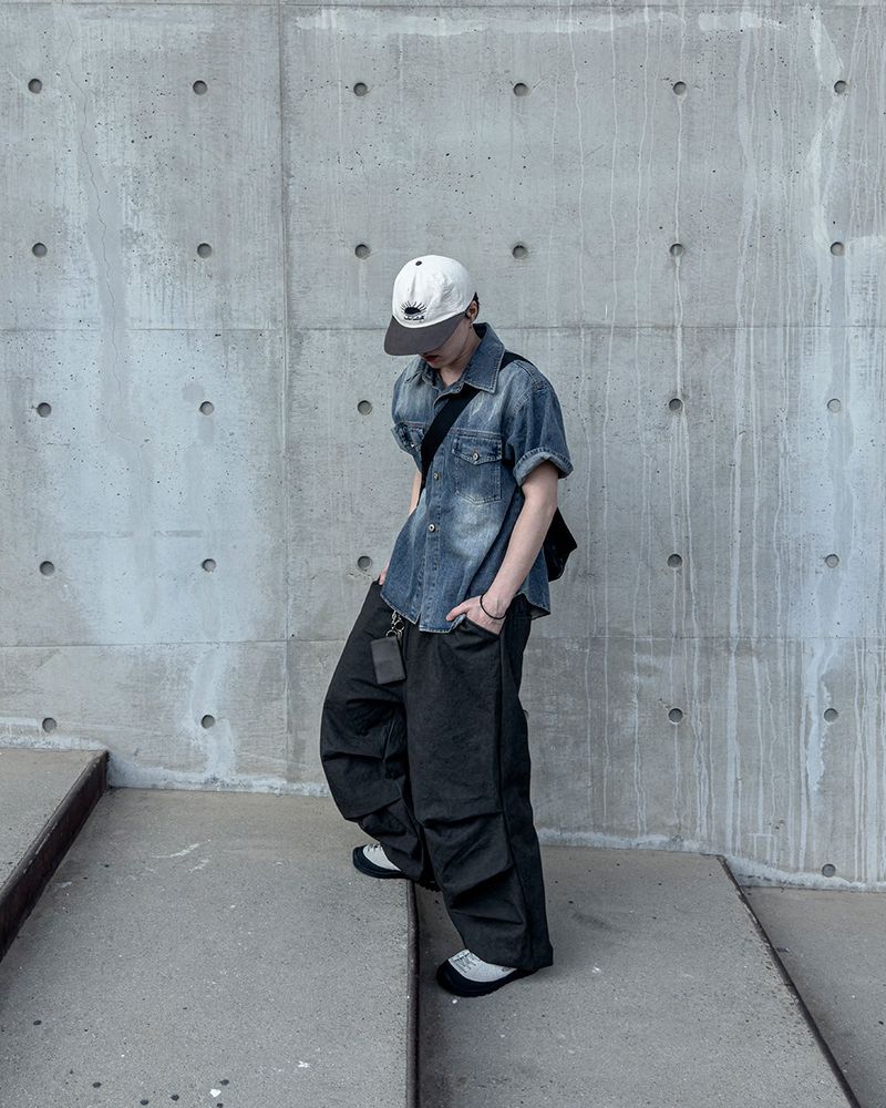 Weather Half Denim Jacket