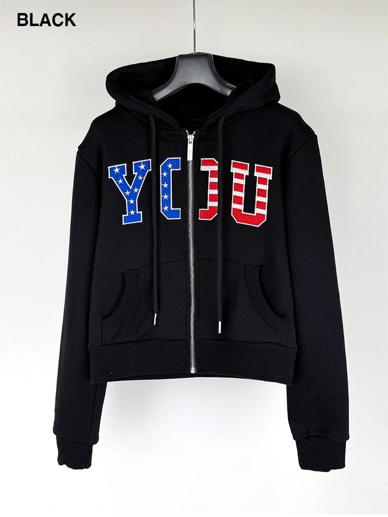 AMERICA HOOD ZIP-UP (2C)