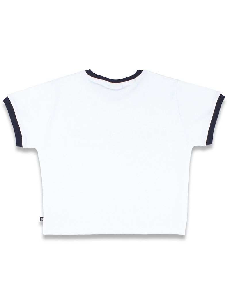 Signature_Logo Crop Tee WHITE