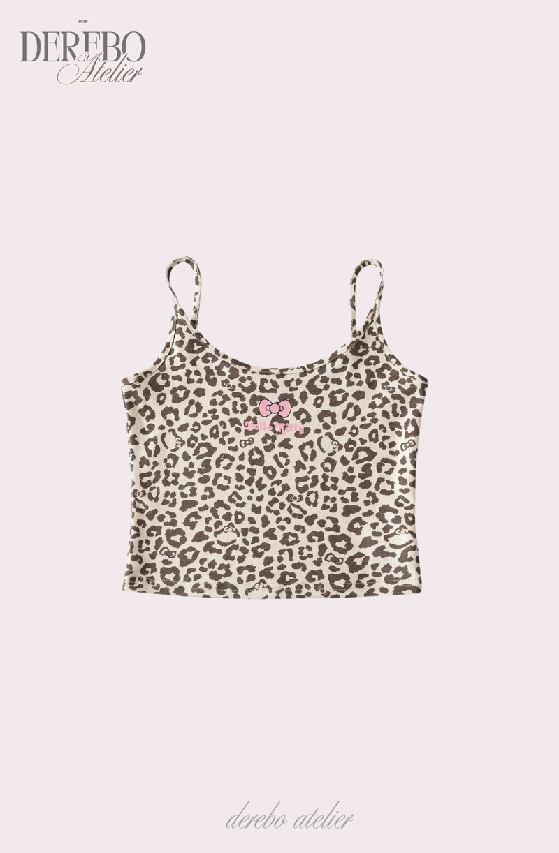 Mob Leopard Three-Piece Trading Set-up (SLEEVELESS TOP)