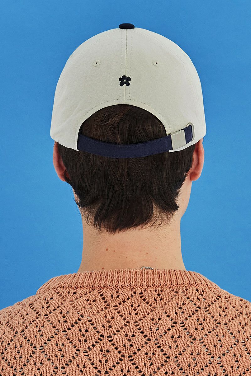 ROOM LOGO BALL CAP / IVORY